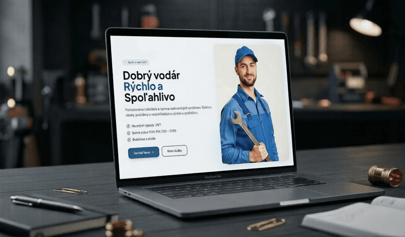 Dobrý Vodár - Profesionálna webstránka inštalatéra
